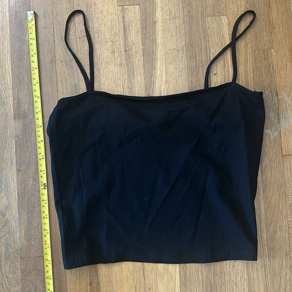 *last chance!!* Divided H&M | Women’s black cami crop top - Picture 2 of 7